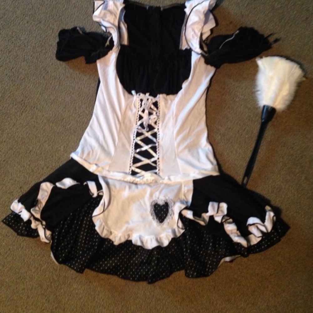 Sexy maid costume